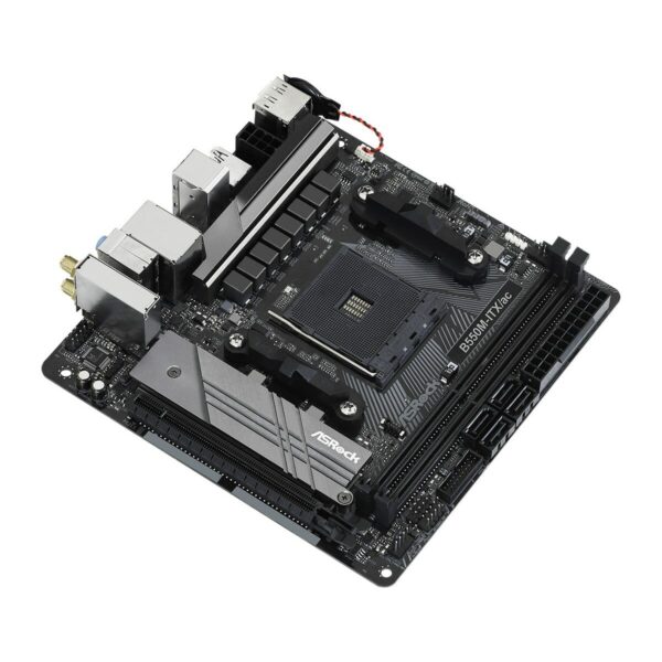 Motherboard ASRock B550M-ITX/ac AMD B550 AMD AM4 – Bild 3