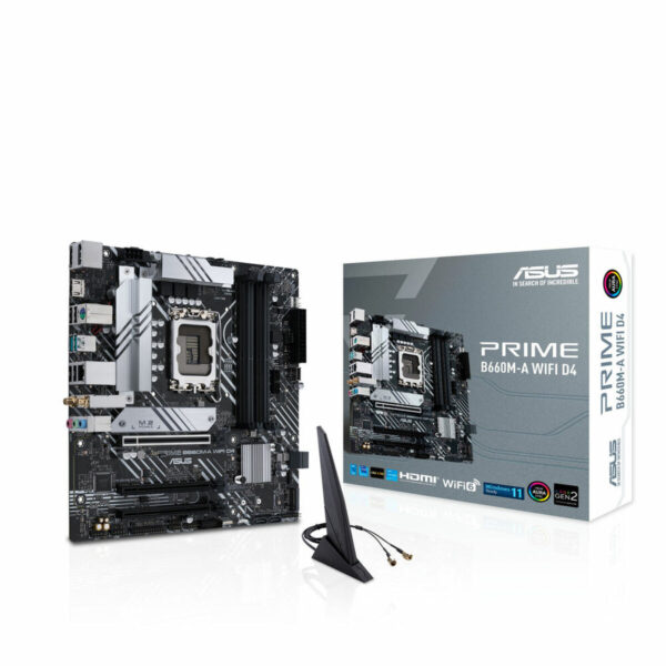 Motherboard Asus 4389338 LGA1700 LGA 1700 INTEL B660 mATX – Bild 2