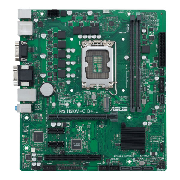 Motherboard Asus PRO H610M-C D4-CSM LGA 1700 INTEL H610 – Bild 3