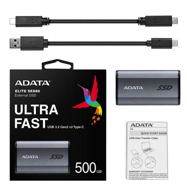 Externe Festplatte Adata SE880 500 GB SSD 2,5" – Bild 7