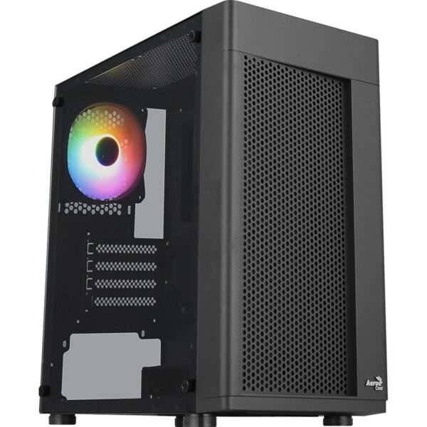 ATX Semi-Tower Gehäuse Aerocool HEXFORMBKV2 Schwarz – Bild 2