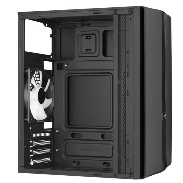ATX Semi-Tower Gehäuse Aerocool PGS Evo Mini-G-BK-v1 Schwarz – Bild 3