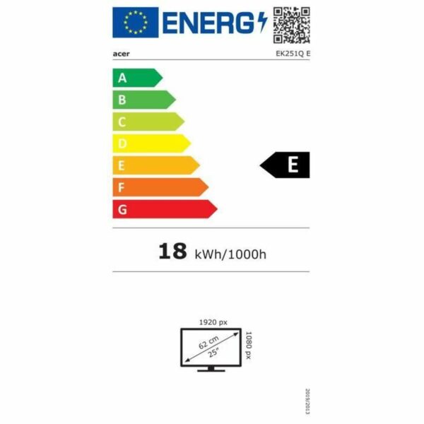 Monitor Acer EK251QE Full HD 24,5" 100 Hz – Bild 5