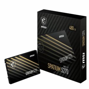 Festplatte MSI SPATIUM S270 480 GB SSD