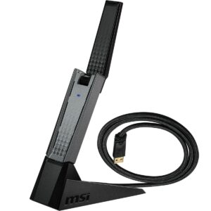 USB-WLAN-Adapter MSI GUAX18 Schwarz