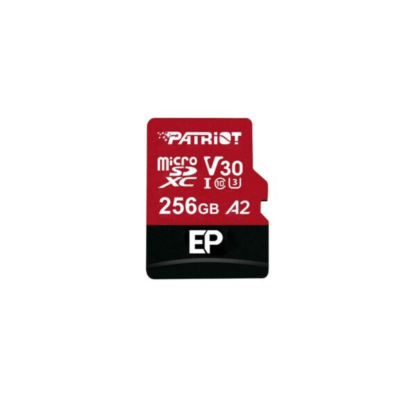 Mikro SD Speicherkarte mit Adapter Patriot Memory PEF256GEP32MCX 256 GB