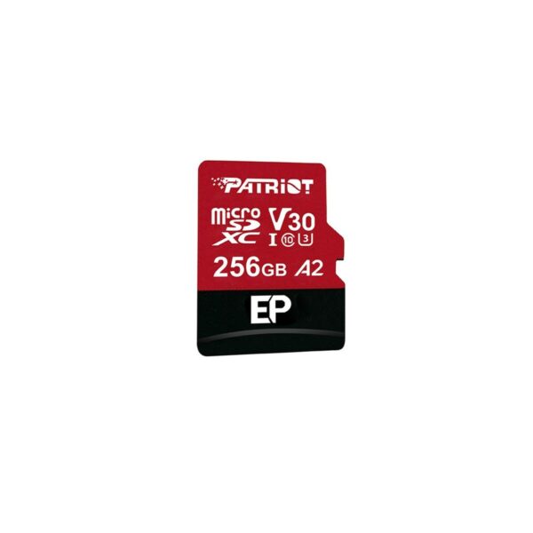 Mikro SD Speicherkarte mit Adapter Patriot Memory PEF256GEP32MCX 256 GB – Bild 2