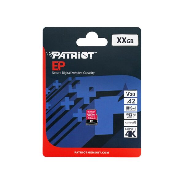 Mikro SD Speicherkarte mit Adapter Patriot Memory PEF256GEP32MCX 256 GB – Bild 3