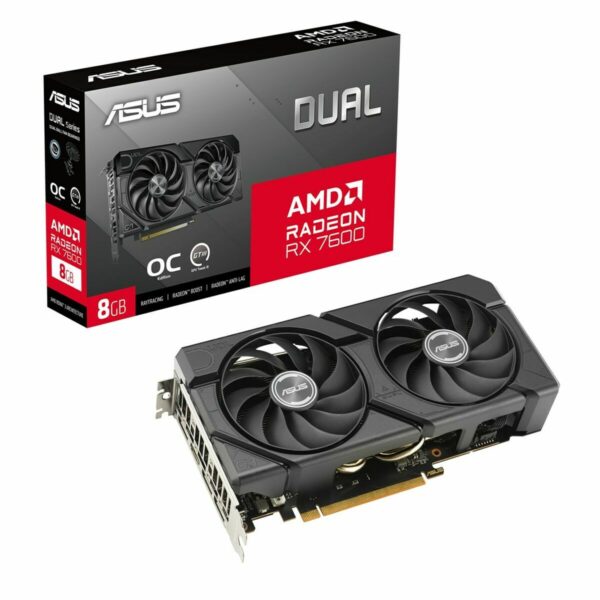 Grafikkarte Asus RX7600-O8G-EVO AMD Radeon RX 7600 8 GB GDDR6 – Bild 3