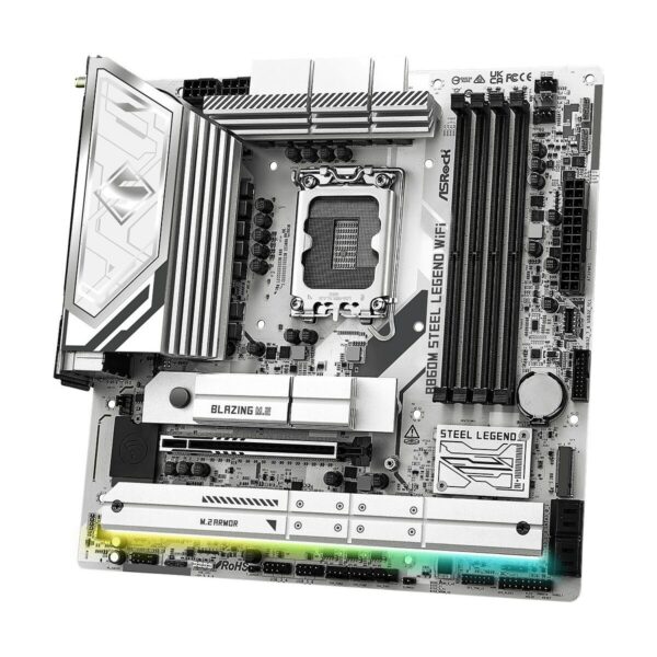 Motherboard ASRock B860M Steel Legend WiFi Intel B860 LGA 1851 – Bild 4