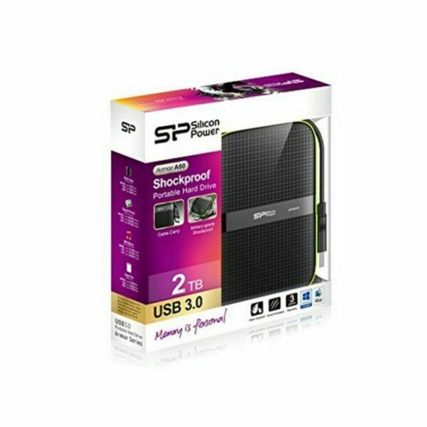 Externe Festplatte Silicon Power Armor A60 2.5" USB 3.0 2 TB Anti-shock 2 TB – Bild 2
