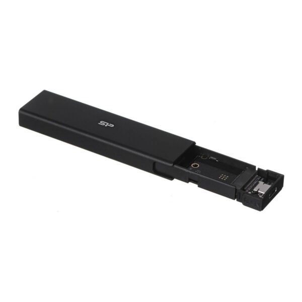 Externe Box Silicon Power PD60 Schwarz Bunt – Bild 2