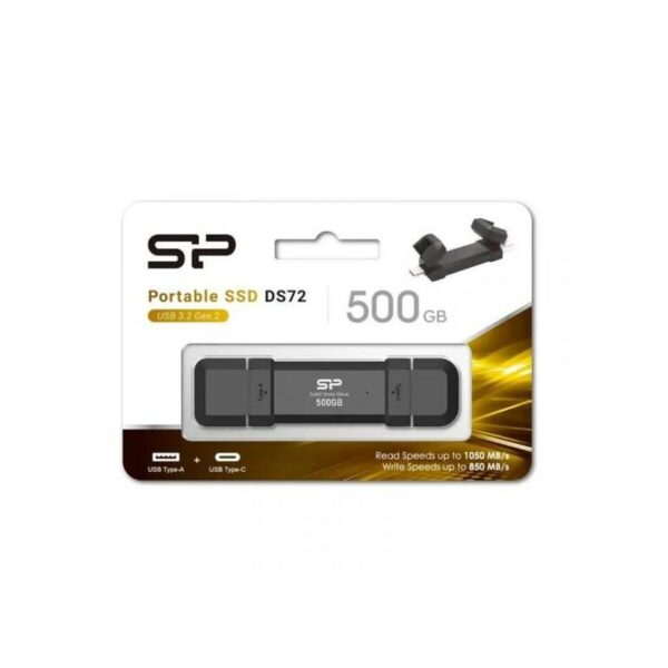 USB Pendrive Silicon Power SP500GBUC3S72VPK Schwarz – Bild 4