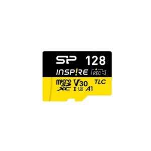 Mikro SD Speicherkarte mit Adapter Silicon Power SP128GBSTXLV3V1NSP 128 GB