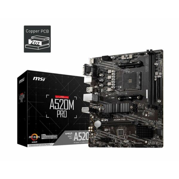 Motherboard MSI 7D14-005R mATX AM4 AMD AM4 – Bild 2