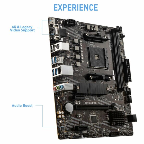 Motherboard MSI 7D14-005R mATX AM4 AMD AM4 – Bild 3