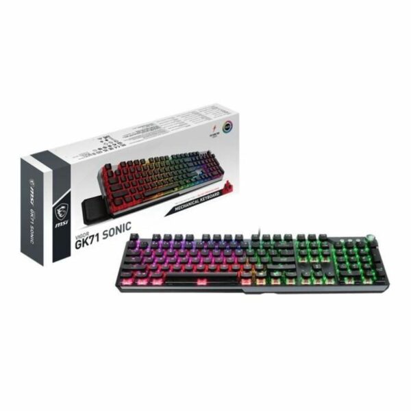 Gaming Tastatur MSI VIGOR GK71 SONIC RED FR AZERTY Französisch – Bild 5