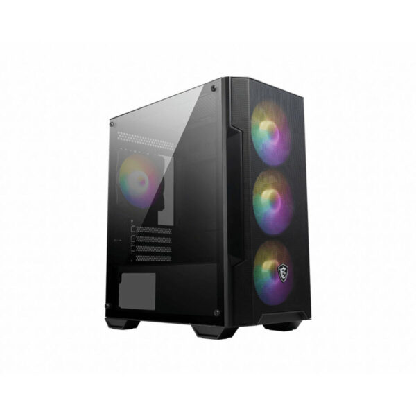 ATX Semi-Tower Gehäuse MSI MAG FORGE M100A Weiß Schwarz Bunt