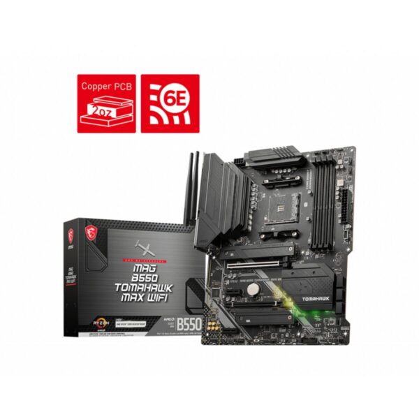 Motherboard MSI MAG B550 TOMAHAWK MAX WIFI AMD AM4 AMD B550 ATX – Bild 6