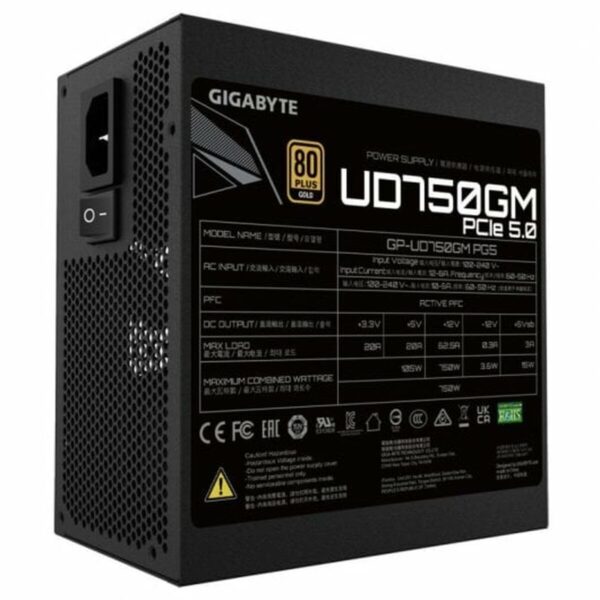 Stromquelle Gigabyte GP-UD750GM PG5 750 W 80 Plus Gold – Bild 7