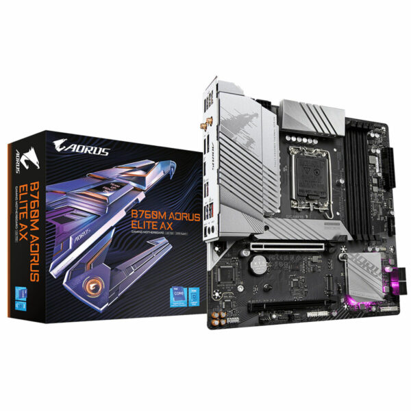 Motherboard Gigabyte B760M AORUS ELITE AX LGA 1700 Intel B760 – Bild 5