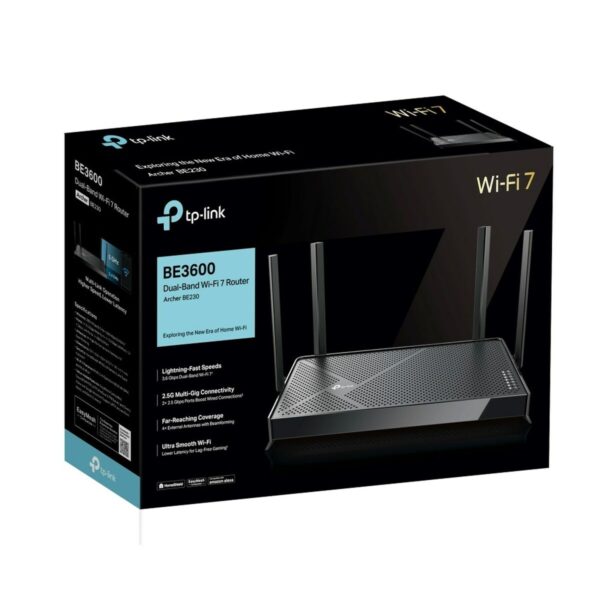 Router TP-Link BE3600 Schwarz RJ45 Ethernet LAN – Bild 4