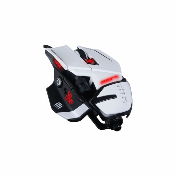 Mouse Mad Catz MR04DCINWH000-0 Weiß Bunt Schwarzweiß 12000 dpi – Bild 5