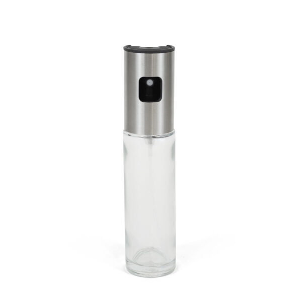 Ölfläschchen La Mediterránea Luxe Durchsichtig Silberfarben Glas 100 ml (24 Stück) – Bild 4