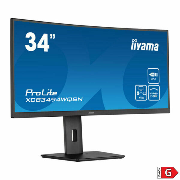 Monitor Iiyama XCB3494WQSN-B5 LED VA Flicker free 50-60  Hz – Bild 2