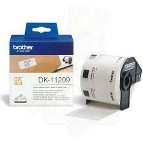 Drucker-Etiketten Brother DK-11209 Schwarz/Weiß 62 x 29 mm (3 Stück) – Bild 3
