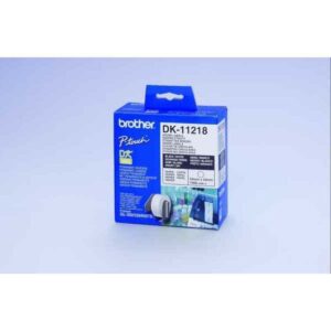 Drucker-Etiketten Brother DK11218 Weiß
