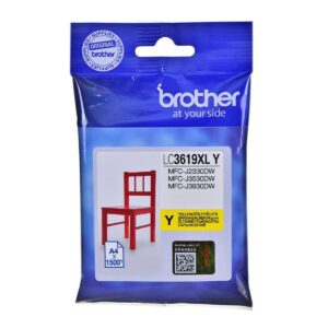 Original Tintenpatrone Brother LC-3619XLY Gelb
