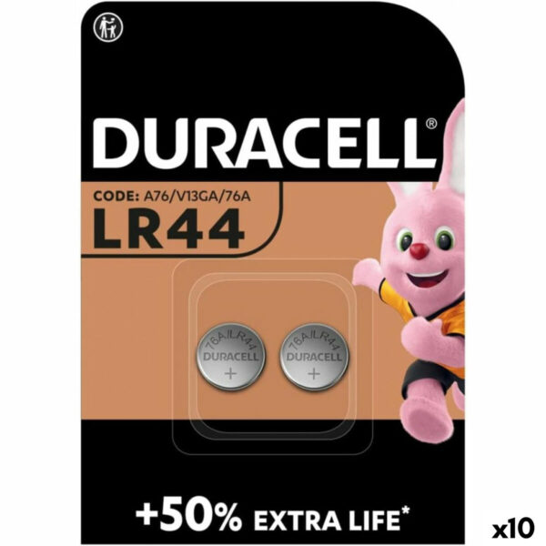 Knopfzelle DURACELL 1,5 V LR41 (10 Stück) – Bild 2