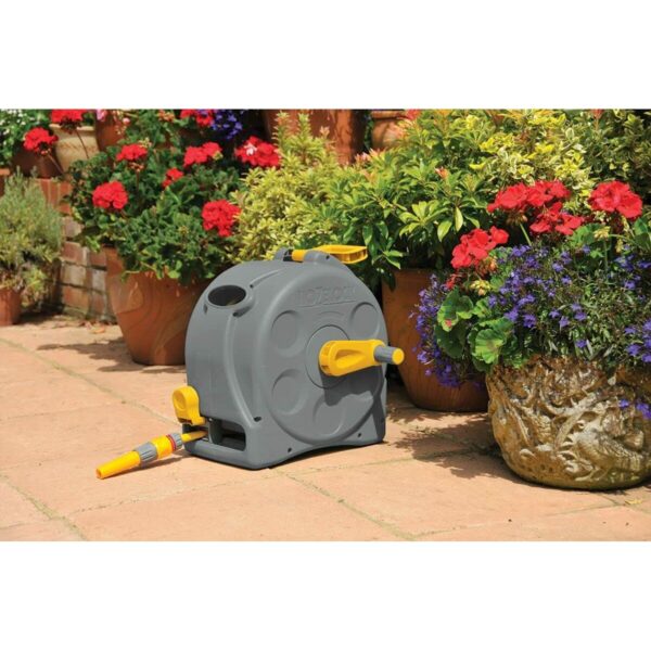 Schlauchtrommel Hozelock Compact Reel 2415r0000 25 m PVC – Bild 4