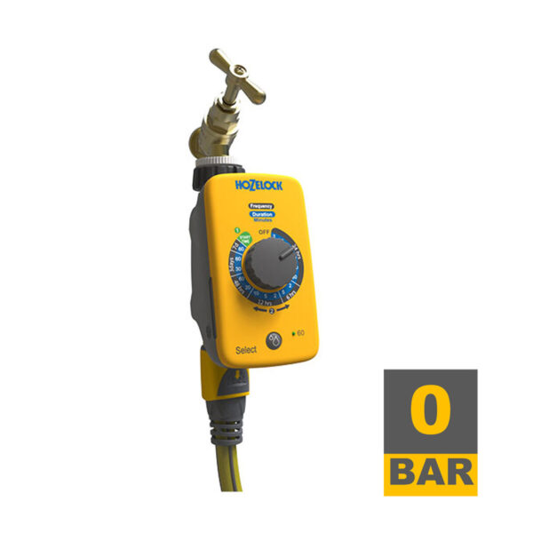 Bewässerungsprogrammierer Hozelock Select Controller 2220/1240 Wasserhahn Analog – Bild 2