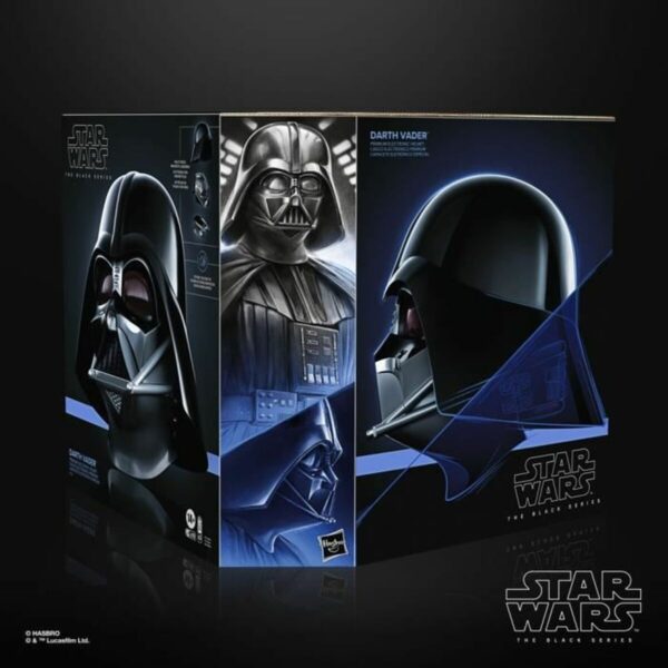 Sammelfigur Hasbro Dark Vader Electronic Helmet Schwarz – Bild 5