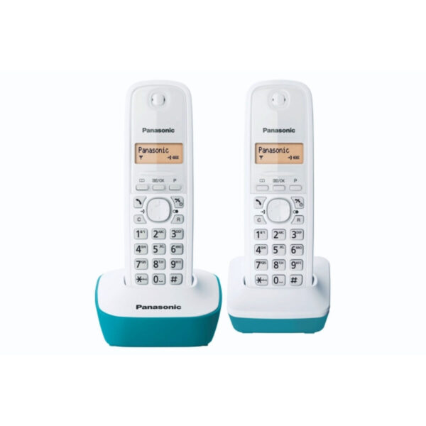 Kabelloses Telefon Panasonic KX-TG1612FRC Bernstein Blau/Weiß – Bild 2