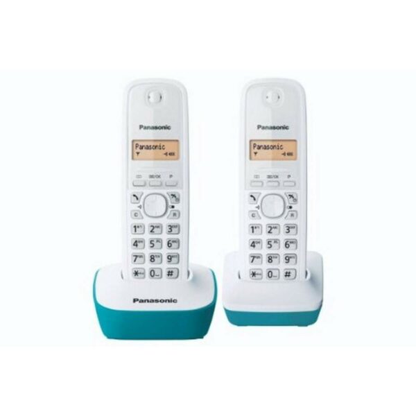 Kabelloses Telefon Panasonic KX-TG1612FRC Bernstein Blau/Weiß – Bild 3