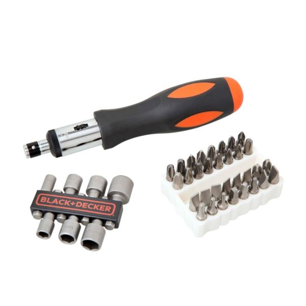 Mehrspitz-Schraubendreher Black & Decker a7062-xj – Bild 3