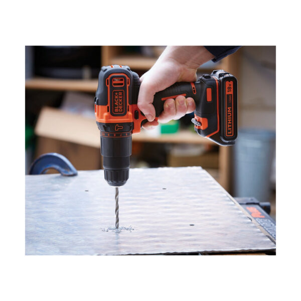 Schraubendreher Black & Decker BDCHD18KB – Bild 3
