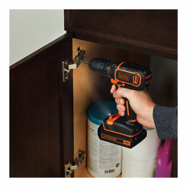Bohrmaschine mit Schraubfunktion Black & Decker BDCDC18 – Bild 3