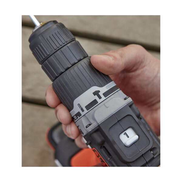 Hammerbohrer Black & Decker BDCHD12S1-XJ 12V 1,5 Ah 12 V – Bild 5