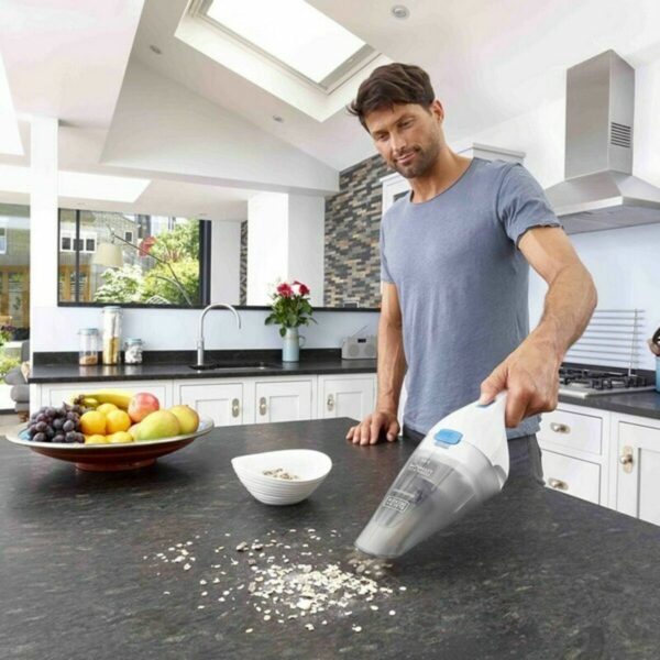Handstaubsauger Black & Decker NVC115JL 0,32 L 630 l/min 3,6V Weiß Grau 7,5 W Blanco – Bild 7