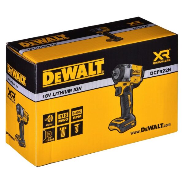 Pneumatischer Schlagschrauber Dewalt DCF922N 18 V 406 Nm 610 Nm – Bild 7