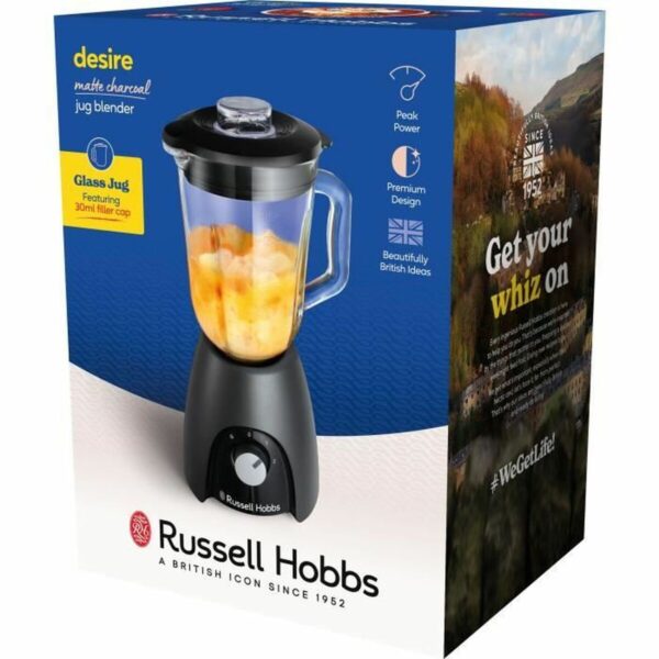 Standmixer Russell Hobbs Desire Matte Charcoal Schwarz 650 W – Bild 4