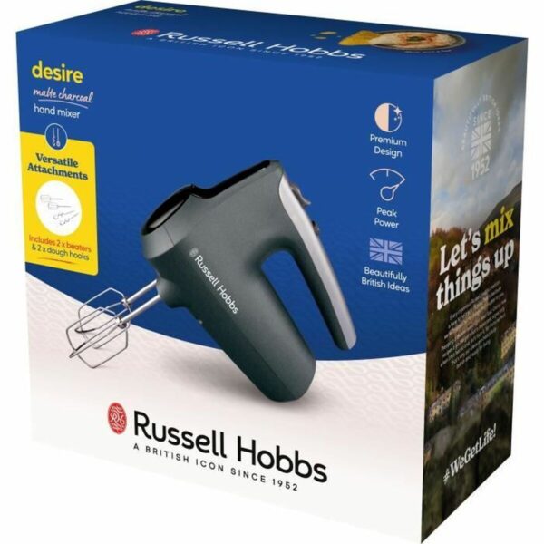 Handmixer Russell Hobbs Desire Matte Charcoal (1 Stück) – Bild 4
