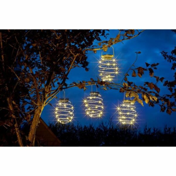 Leuchtende Dekoration Smart Garden Spiralight Grau 4 Stück – Bild 5