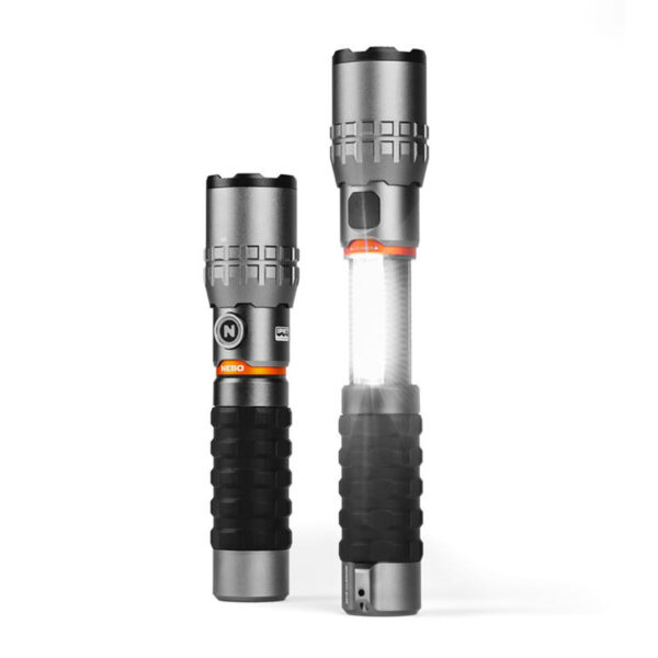 LED-Taschenlampe wiederaufladbar Nebo Slyde King 2K 2000 Lm Ausziehbar – Bild 3