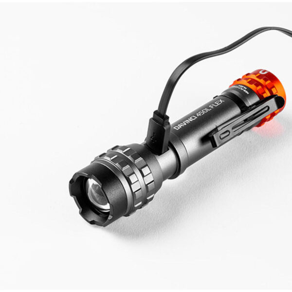 LED-Taschenlampe wiederaufladbar Nebo Davinci™ 450 Flex 450 lm – Bild 4