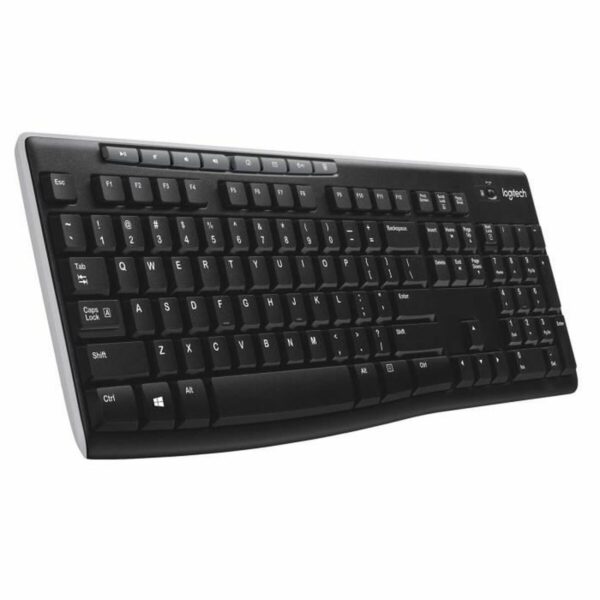 Drahtlose Tastatur Logitech Französisch Schwarz AZERTY – Bild 4